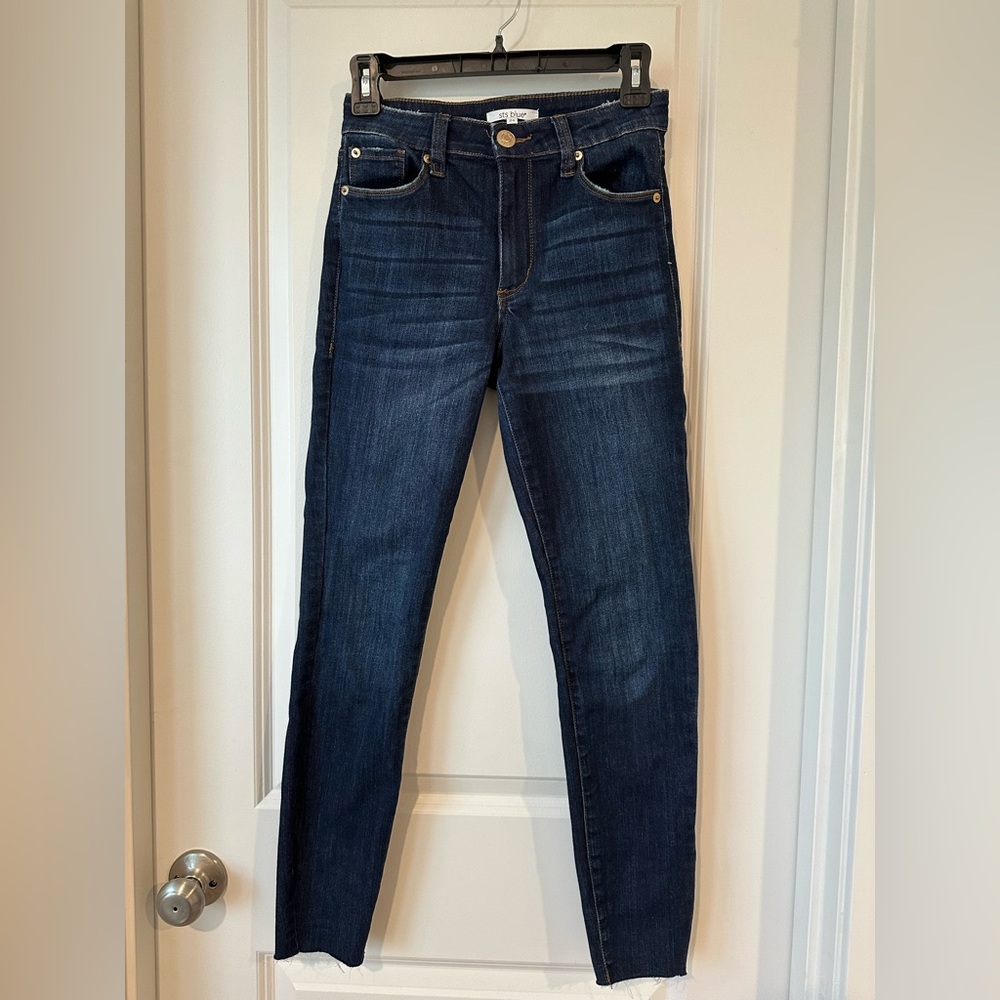 STS Blue Women's Dark Indigo Skinny Jeans size 24